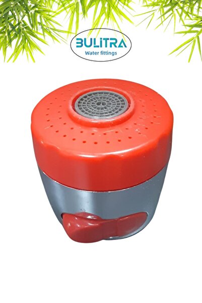 BULİTRA Su Armatürleri New 22mm Faucet Aerator Bubbler Sprayer Water Saving Tap Filter Two Modes Red