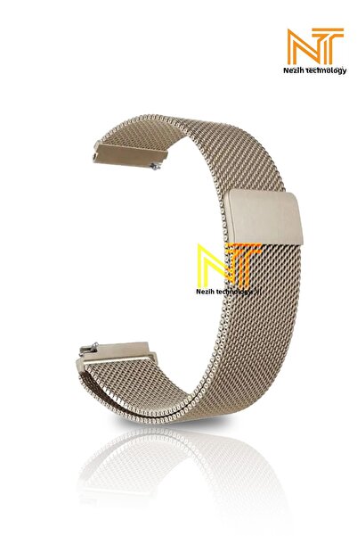 Nezih Case سلك شبكي معدني مجدول مقاس 20 مم متوافق مع ساعة Huawei GT2 GT3 مقاس...