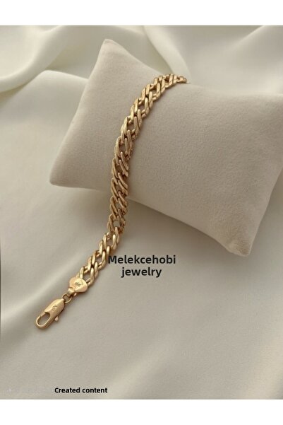 XUPING JEWELRY سوار شوبينغ بتصميم قش الورد بمظهر الذهب عيار 18 قيراط – لمسة أنيقة وراقية