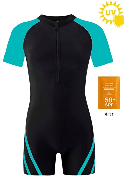 İYİBU Unisex Παιδικά μαγιό - Προστασία από την υπεριώδη ακτινοβολία, κοντομάνικο μαγιό και μαγιό Μαγιό πισίνας και θάλασσας