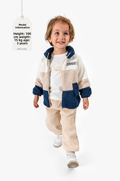 Jikko Baby Welsoft 3-Piece Baby Boy Set with Jacket 8168