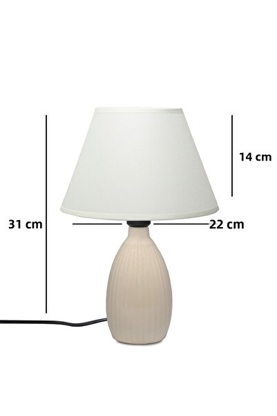 HOMİNG Homing Nancy Ceramic Lampshade Cream 241894