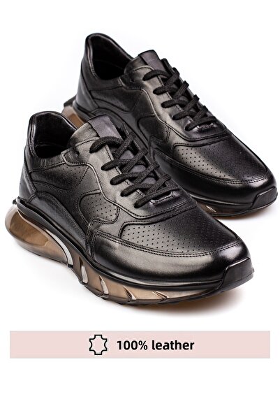 depderi Vysoká podrážka, pravá kůže, technologie Air Balloon Sole, vnitřní i vnější strana; kožené pánské boty