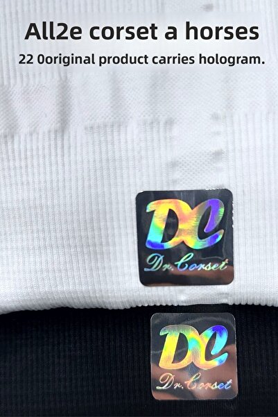 DC Premium Shapewear White Men's Athlete Corset Athlete Waist Chest Belly Gynecomastia Recovery Upright Posture