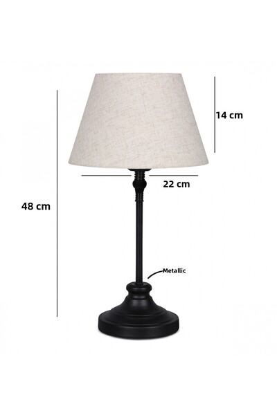 HOMİNG Homing Paulen Cream Gray Lampshade 241759
