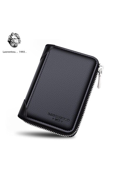 Schulzz Laorentou Leather Italian Men's Wallet - Card Holder