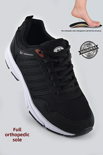 M.P. Mp 6803 Ορθοπεδική Σόλα Μαύρα Unisex Αθλητικά Παπούτσια Ελαφρύ Eva Sole