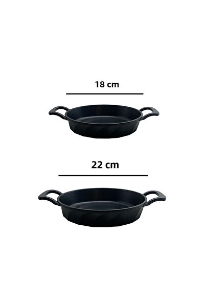 Amboss Vento 2 Piece Cast Iron 18-22 cm Saucepan Set