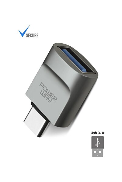 POWERWAY محول محول Otg لنقل البيانات عالي السرعة من النوع c إلى USB