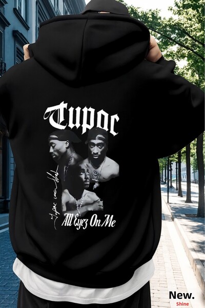 New Shine Φούτερ με στάμπα Tupac