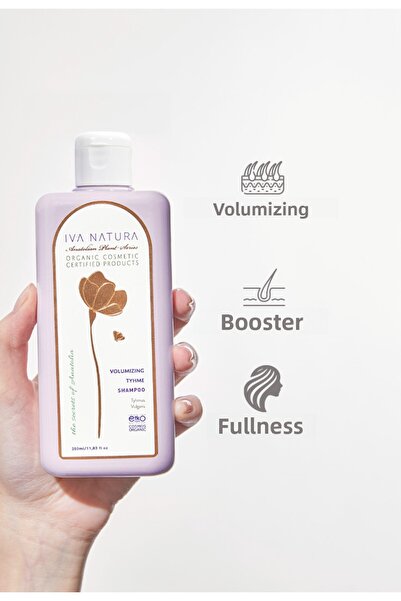 Iva Natura Anti-Hair Loss Volumizing Shampoo Organic Certified 350 ml