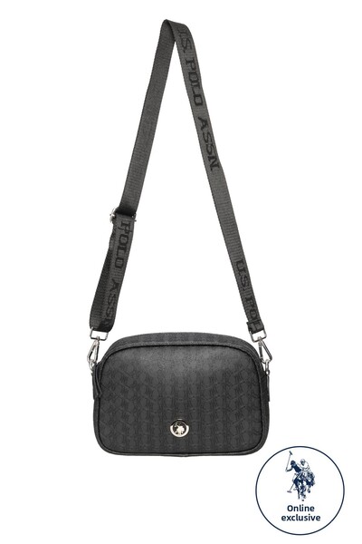 U.S. Polo Assn. Us8643 modell fekete női futártáska - online exkluzív