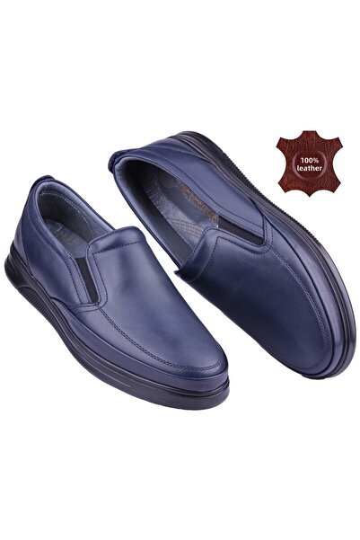DETECTOR 100% Genuine Leather Orthopedic Ultra Soft Comfortable Flexible Casual Men's Shoes