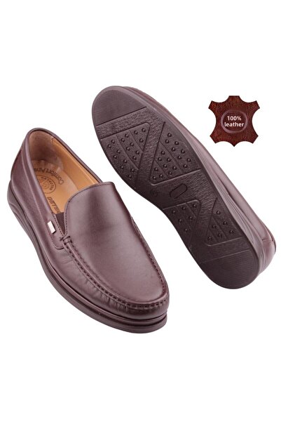 DETECTOR Genuine Leather Orthopedic Lightweight Soft Perforated Men's Shoes