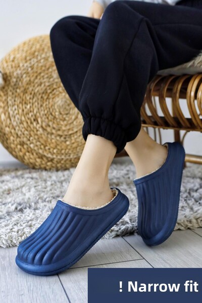 Trade Bazaar Papuci de casă din blană din lână de pluș Papuci de iarnă pentru...