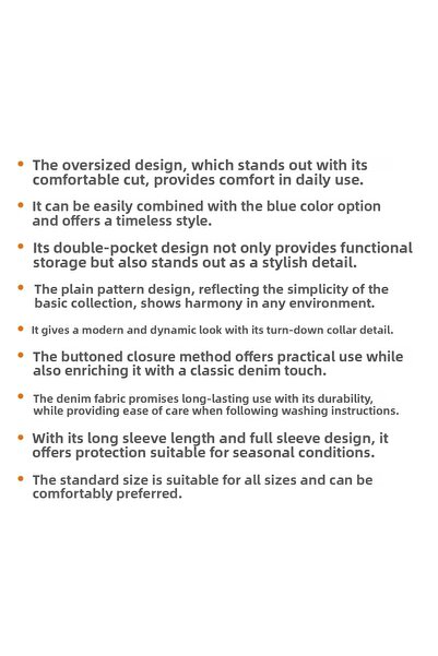 Moda Eliz Γυναικείο τζιν μπουφάν μπλε Oversize