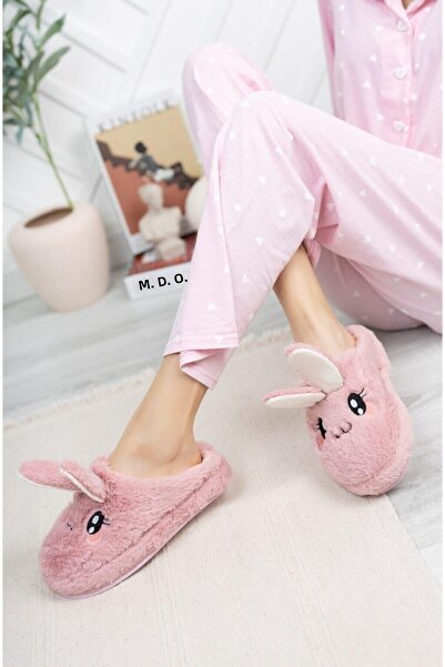 StWenn Παντόφλες Fluffy Animal Figured Slippers Γυναικείες παντόφλες εσωτερικού χώρου Γούνινες παντόφλες