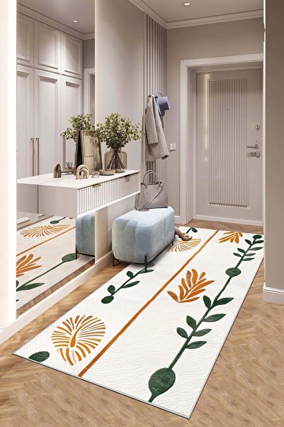 West Home Machine washable non-slip base stain-resistant modern cutting runner kitchen runner carpet runner
