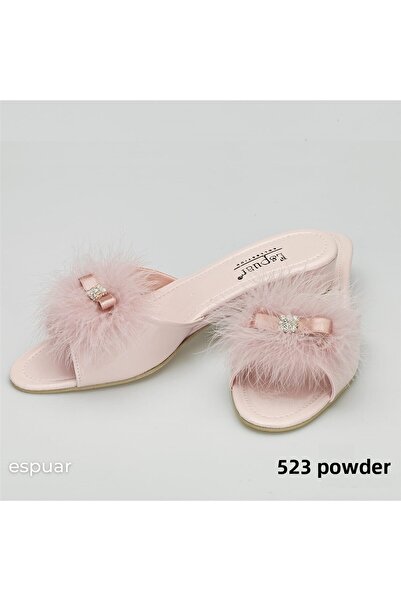 Espuar 523 Γυναικείες Παντόφλες χωρίς τακούνι - Πούδρα