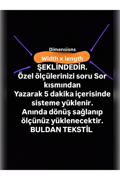 Buldan Tekstil Buldan Cotton Vintage Λινό Κουρτίνα Απλό Απλό Φυσικό Υφαντό Η σκίαστρα είναι σε σχήμα πλάτους x μήκους