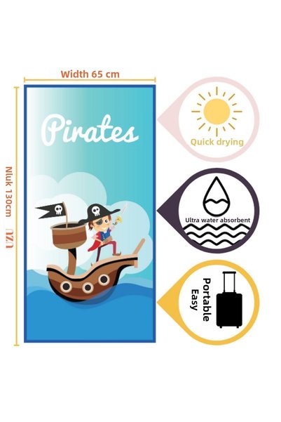 moris home DIGITAL PRINTED 65x130 CHILDREN'S BEACH TOWEL