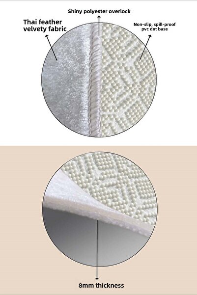 West Home Machine washable non-slip base stain-resistant modern cutting runner kitchen runner carpet runner