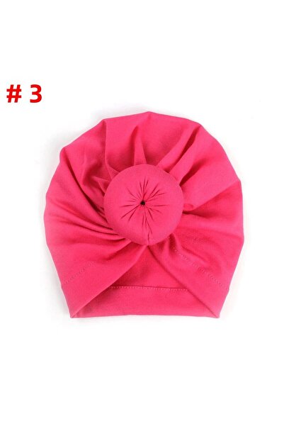 OEM Turban bebelusi din bumbac Drool (Culoare: Roz aprins)