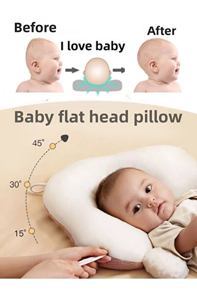 i lin baby Adjustable Flat Head Pillow, Baby Pillow, Flat Head Syndrome, Head...