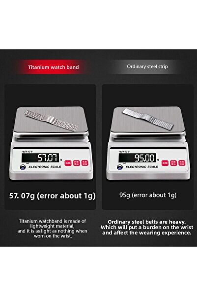 Nezih Case Huawei Watch Gt5 Pro / Gt6 Pro 46mm Compatible Ultra Light Titanium Metal Band 22mm