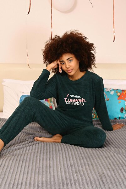 Akbeniz Welsoft Polar Women's Pajama Set 8516