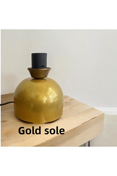 DREAM MODE Glory Metal Base Pleated Lampshade Stylish Table Lamp for Living Room and Bedroom Modern Lighting