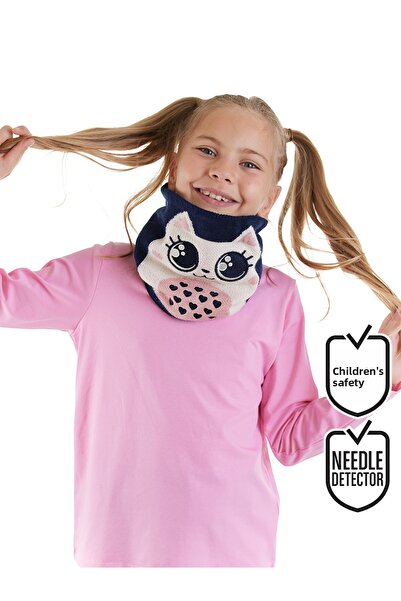 Denokids Kitten Girl's Knitwear Neck Collar