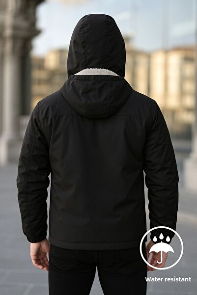 ABİLLİTA Χειμερινό Αδιάβροχο και Αντιανεμικό Μπουφάν