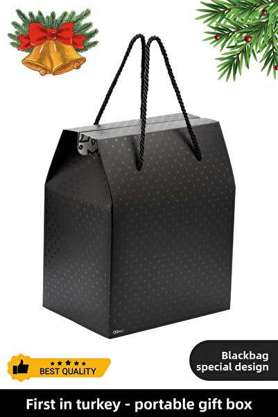OGTWO صندوق هدايا عيد الميلاد وحقيبة هدايا خاصة لرأس السنة الجديدة وحقيبة هدا...