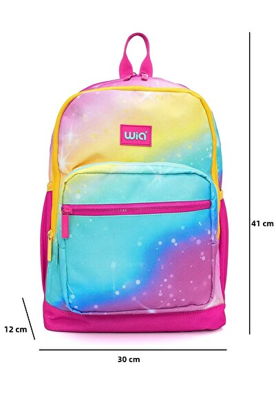 Wia Rainbow Girl's 3-Piece School Bag Set 25S.Wia.Sw022