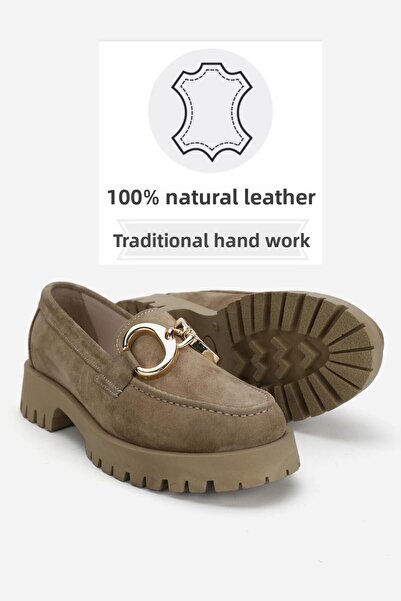 TUNAELLİ ДАМСКИ ОБУВКИ ОТ НОРКА, ВЕЛУР, ЕСТЕСТВЕНА КОЖА, С КАТАРАМА