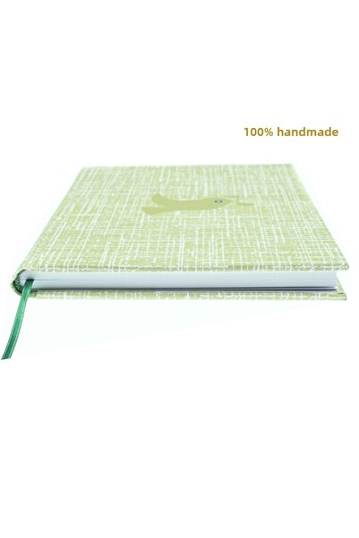 BİDEFTER Piano Note Book (g Major) 100% Handmade, Hand Sewing, 2026 Collection – Artistic Leather – A/5