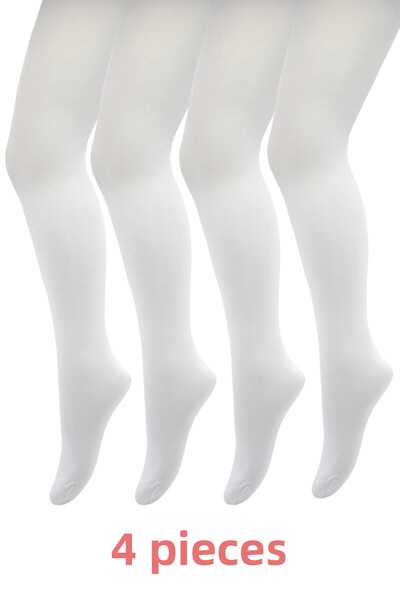belyy Чорапогащник за момичета Micro 60 Denier от 4 части