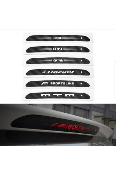 GRAFİCAR Vw Golf 7/7,5 Rear Trunk Brake Sticker "r" Written