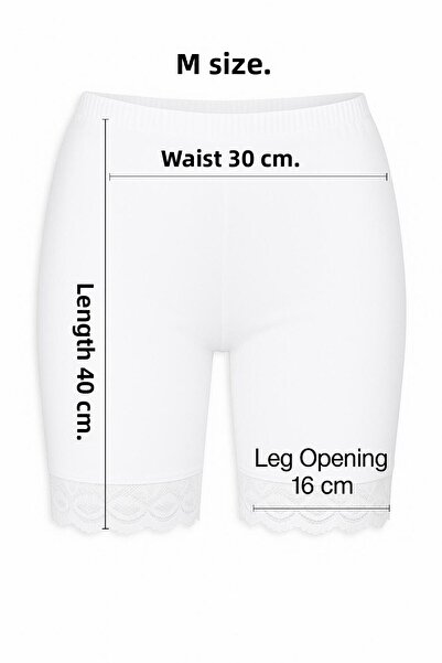 Roft & Pink 6-Pack Women's 100% Cotton Shorts Panties with Lace