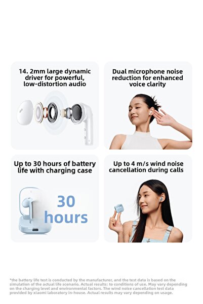 Xiaomi Redmi Buds 6 Active - Căști albastre TWS