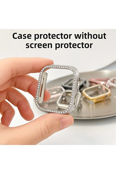 Alstrap Watch 4-5-6-Se 44mm Starlight Compatible Elegant Diamond Stone Case Protector