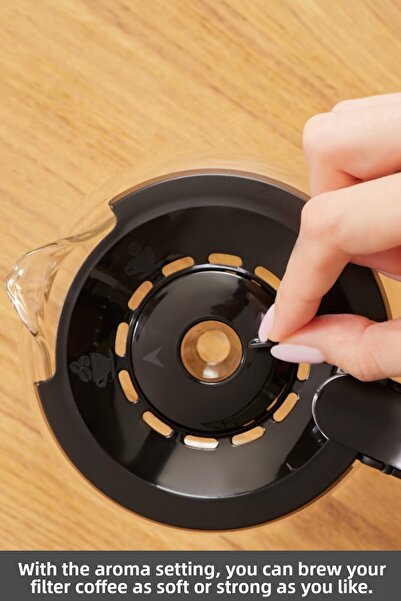 Karaca Hatır Plus Barista - 6 in 1 Latte Cappucino and Turkish Coffee Maker, Black Copper