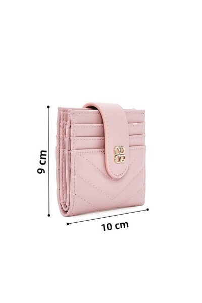 Derimod Women's Powder Quilted Card Holder 000A2D5621Kp