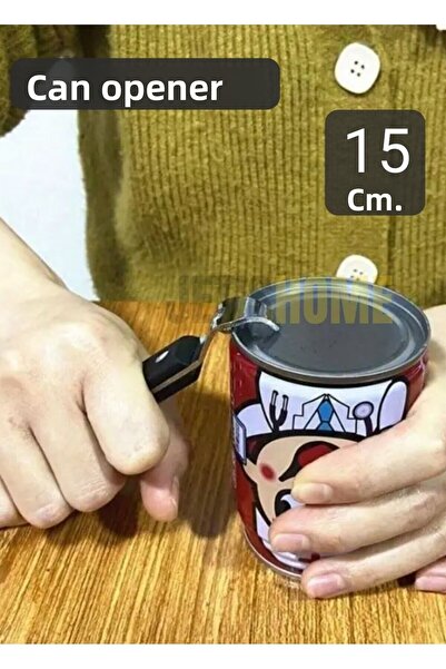 Jet's Home Deschizător de conserve din oțel inoxidabil și gura de oțel - Set de 3 15 cm