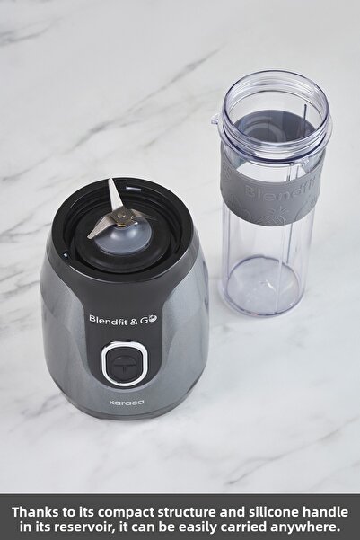 Karaca Blendfit Go Personal - Προσωπικό Μπλέντερ Smoothie Anthracite