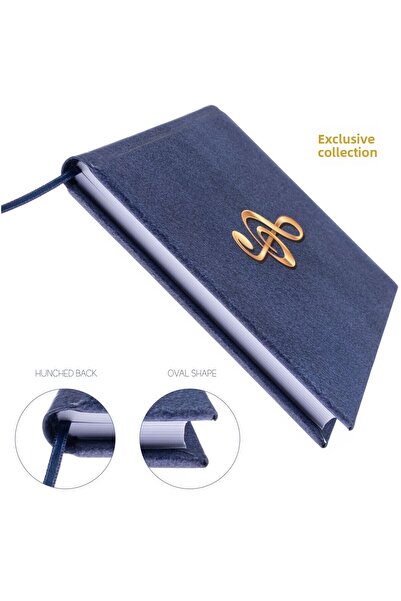 BİDEFTER Piano Note Book (g Major) 100% Handmade, Hand Sewing, 2026 Collection – Artistic Leather – A/5