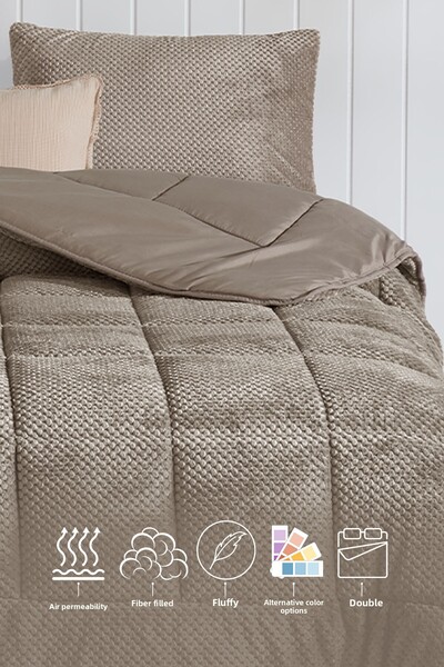 Elart Luis Comfort Set Double (195X215 cm) Mink