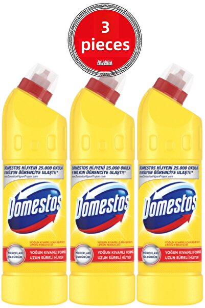 Domestos Bleach Lemon 750 ml 3 Pieces