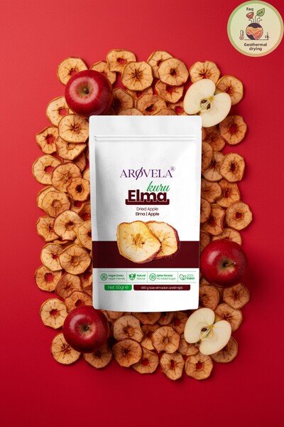 Arovela Arøvela - Geothermal Drying Apple 50 g / Geothermal Drying Apple 50 g